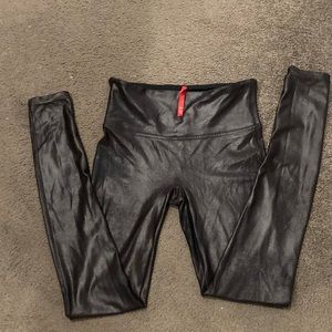 Spanx Faux Leather Leggings